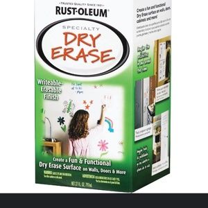 Dry erase paint kit